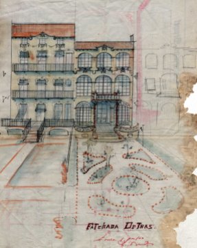 Projecte de reforma de la façana posterior de dos edificis al carrer de Camil Mulleres, a OlotMulleres, a Olot, 1919