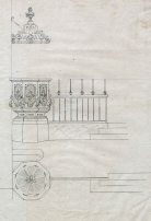 Projecte de trona de l'església de Sant Miquel, a Colera, c. 1941