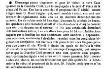 Notícia de la visita a la caserna de la Guàrdia Civil ("El Deber", 13.10.1916)