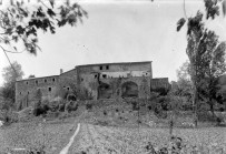 Vista general de can Ribes, a la Cellera de Ter, 1918 (ACGAX. Fons Sadurní Brunet Pi. Autor: Sadurní Brunet)